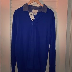 Banana Republic Long Sleeve Polo Shirt